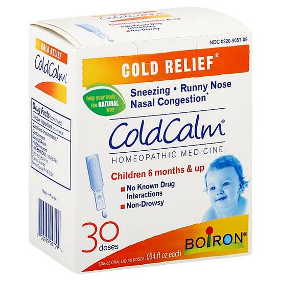 Order Boiron® ColdCalm® 30-Count Baby Homeopathic Cold Relief Liquid Doses food online from Bed Bath &Amp; Beyond store, Portsmouth on bringmethat.com