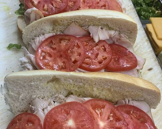 Order Oven Roasted Turkey Breast Sandwich food online from Top Deli store, Paterson on bringmethat.com