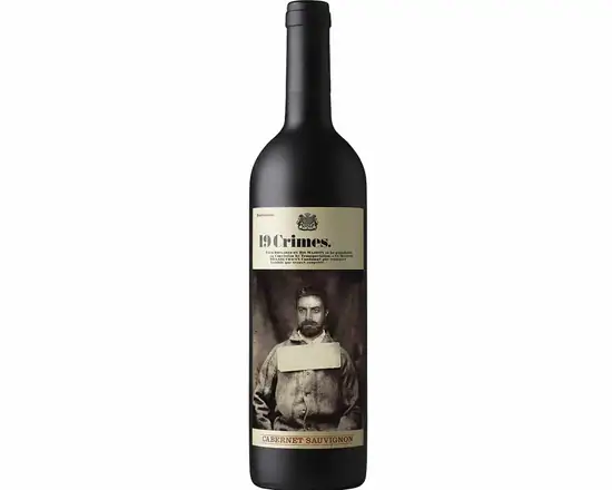 Order 19 Crimes Cabernet Sauvignon, 750mL wine (13.5% ABV) food online from Sousa Wines & Liquors store, Mountain View on bringmethat.com