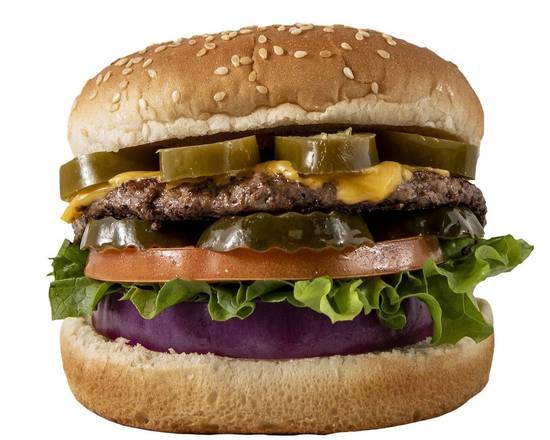 Order Jalapeño Cheese Burger food online from Frosty King store, Bakersfield on bringmethat.com