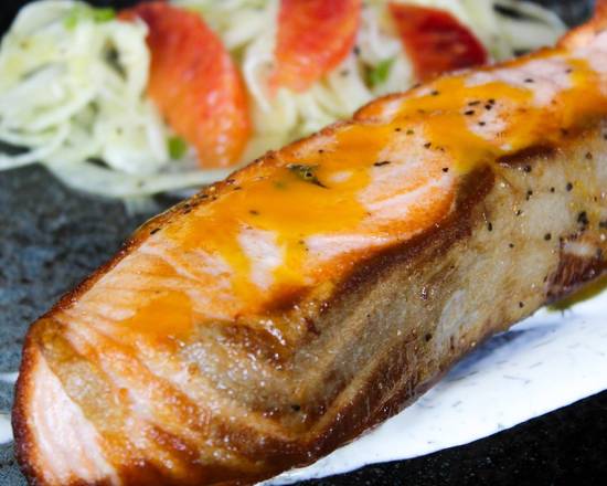 Order Grilled Salmon food online from Sushi Roku store, Scottsdale on bringmethat.com