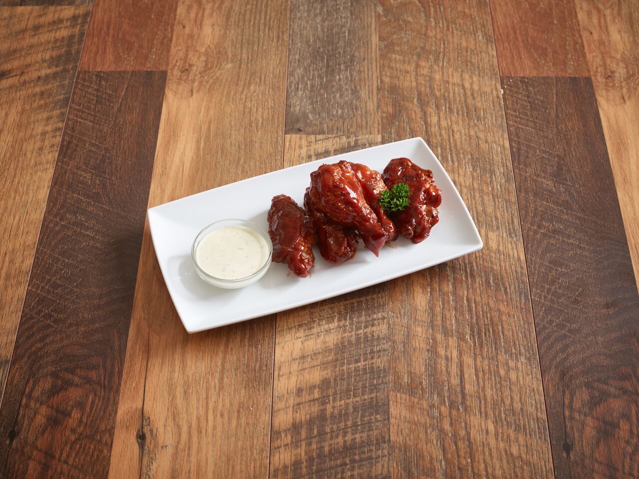 Order Chicken Wings food online from Rocky's Gourmet Pizza store, Glendale on bringmethat.com