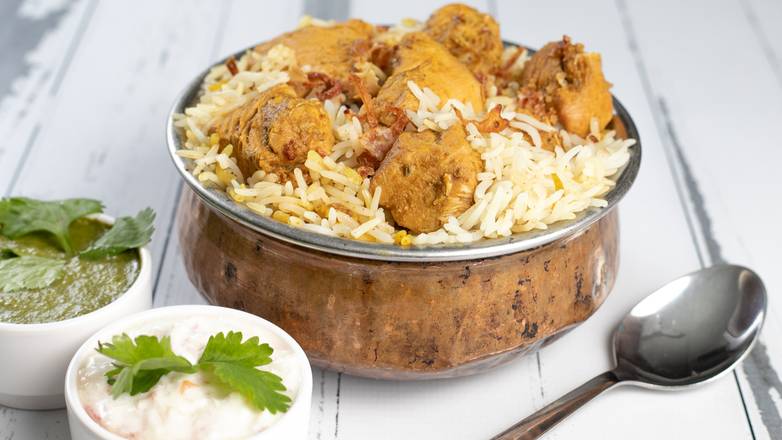 Order Chicken Biryani Bowl food online from The Burger Stack store, Chicago on bringmethat.com