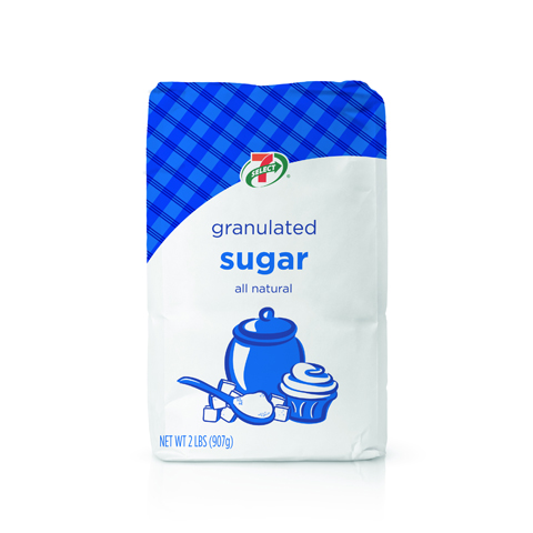Order 7-Select Granulated Sugar Bag 2lb food online from 7-Eleven store, Pittsburgh on bringmethat.com