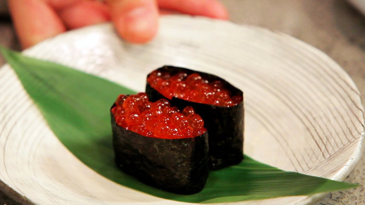 Order Salmon Roe Nigiri food online from Sushi Taku store, Chicago on bringmethat.com