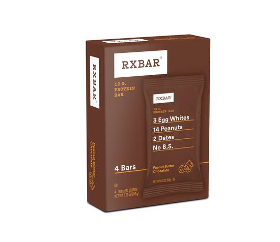 Order RXBAR Protein Bar, Peanut Butter Chocolate, 4 CT food online from Cvs store, SARATOGA on bringmethat.com