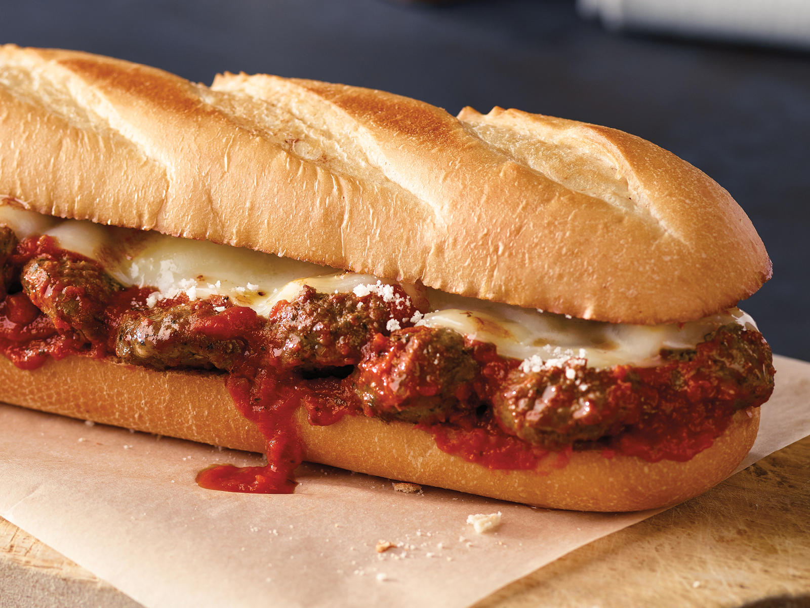 Order Meatball Sub food online from Marco Pizza store, Byron on bringmethat.com