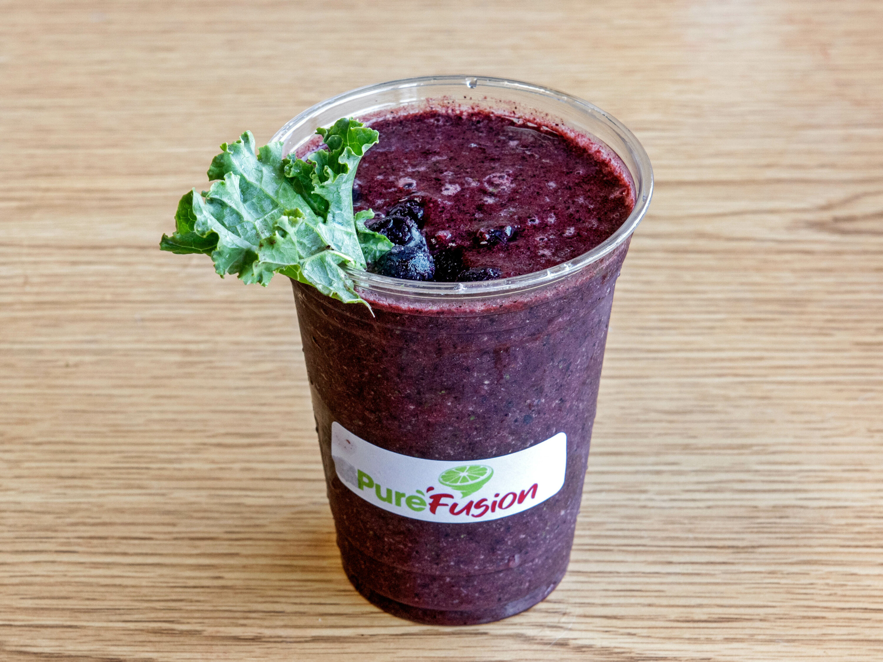 Order Kale Berry Smoothie food online from Pure Fusion store, Jacksonville on bringmethat.com