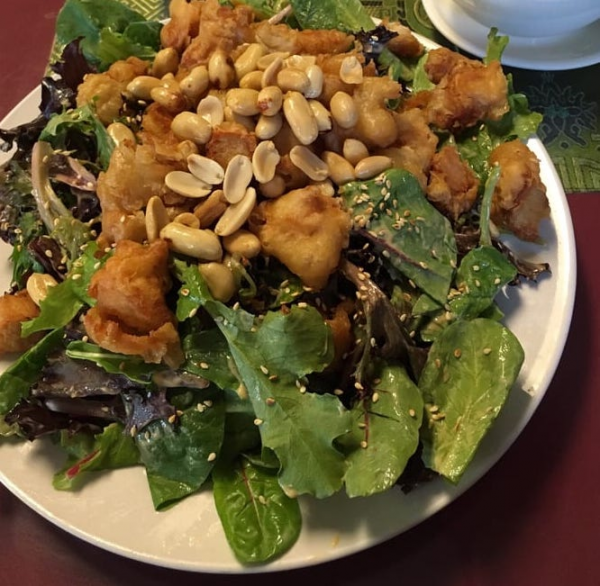 Order 13. Chicken Salad food online from Golden kim tar restaurant store, San Francisco on bringmethat.com