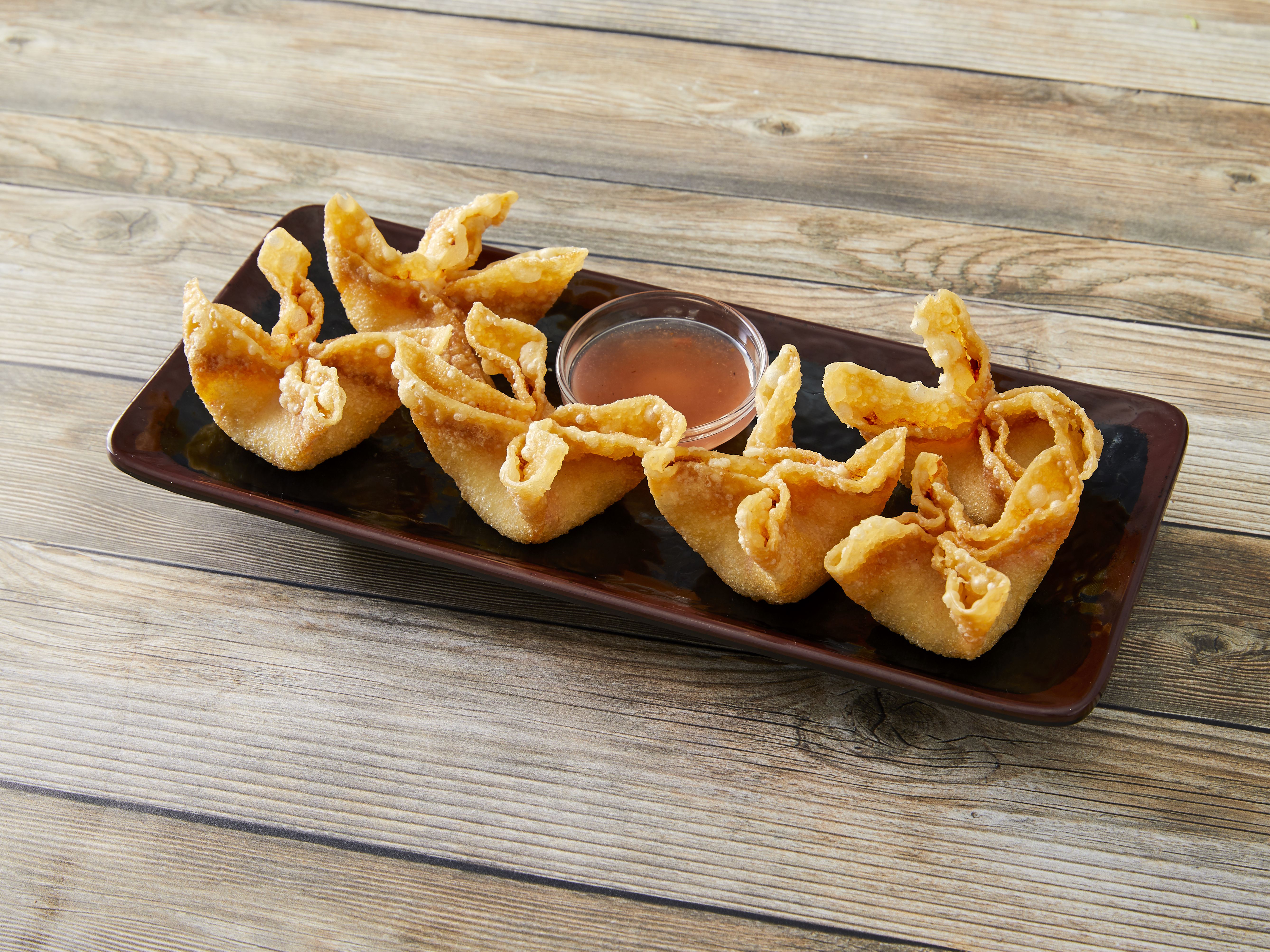 Order 6 Crab Rangoon food online from En lai asian grill store, Chicago on bringmethat.com