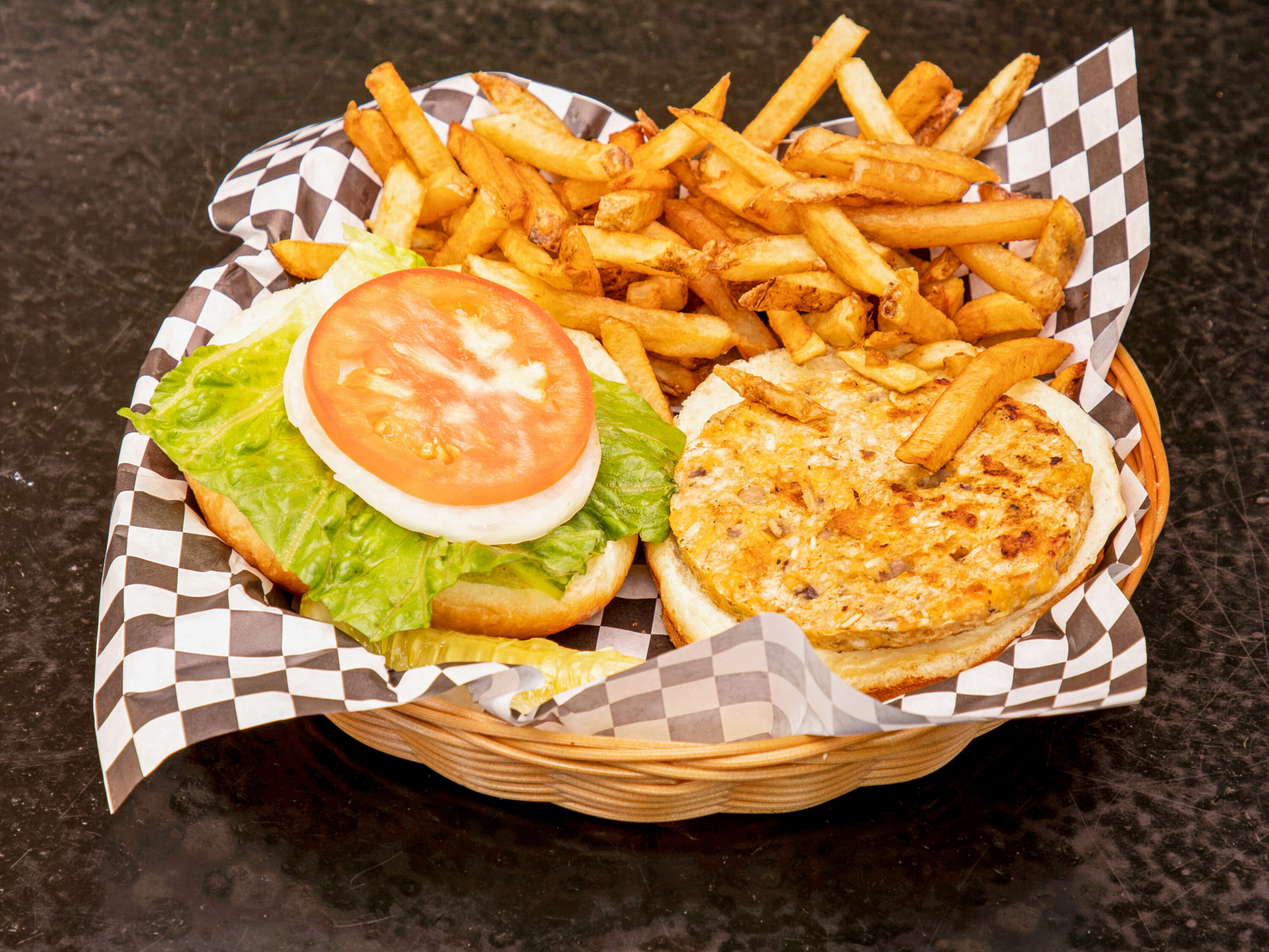 Order Veggie Burger food online from Moody's Pub store, Chicago on bringmethat.com