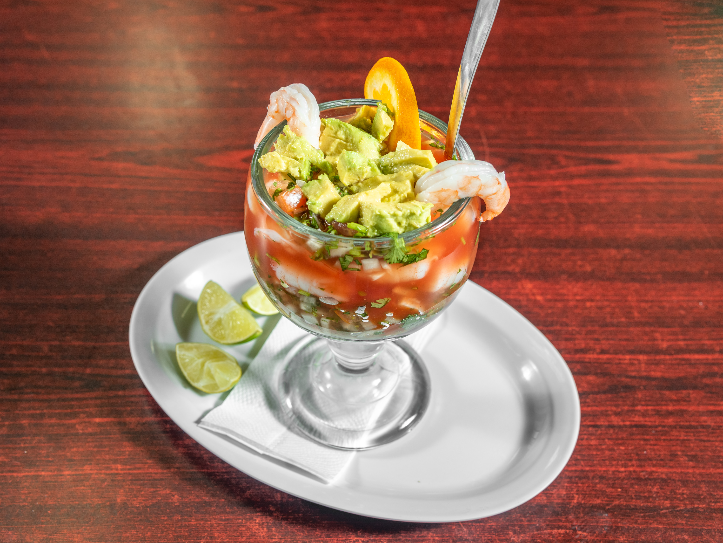 Order Fresh Shrimp Cocktail food online from Forasteros Mexican Food store, Albuquerque on bringmethat.com