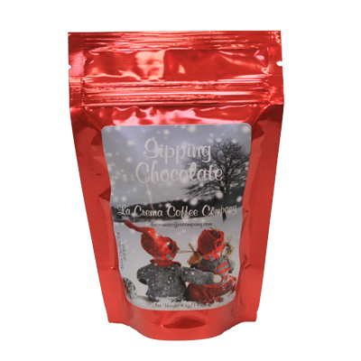 Order 4 oz. Three Pack Snow Buddies Drink Mixes in Decorative Bag food online from La Crema Coffee store, West Chester Township on bringmethat.com