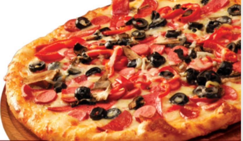 Order The Works Pizza food online from Kensington Pizza & Kabob House store, Kensington on bringmethat.com