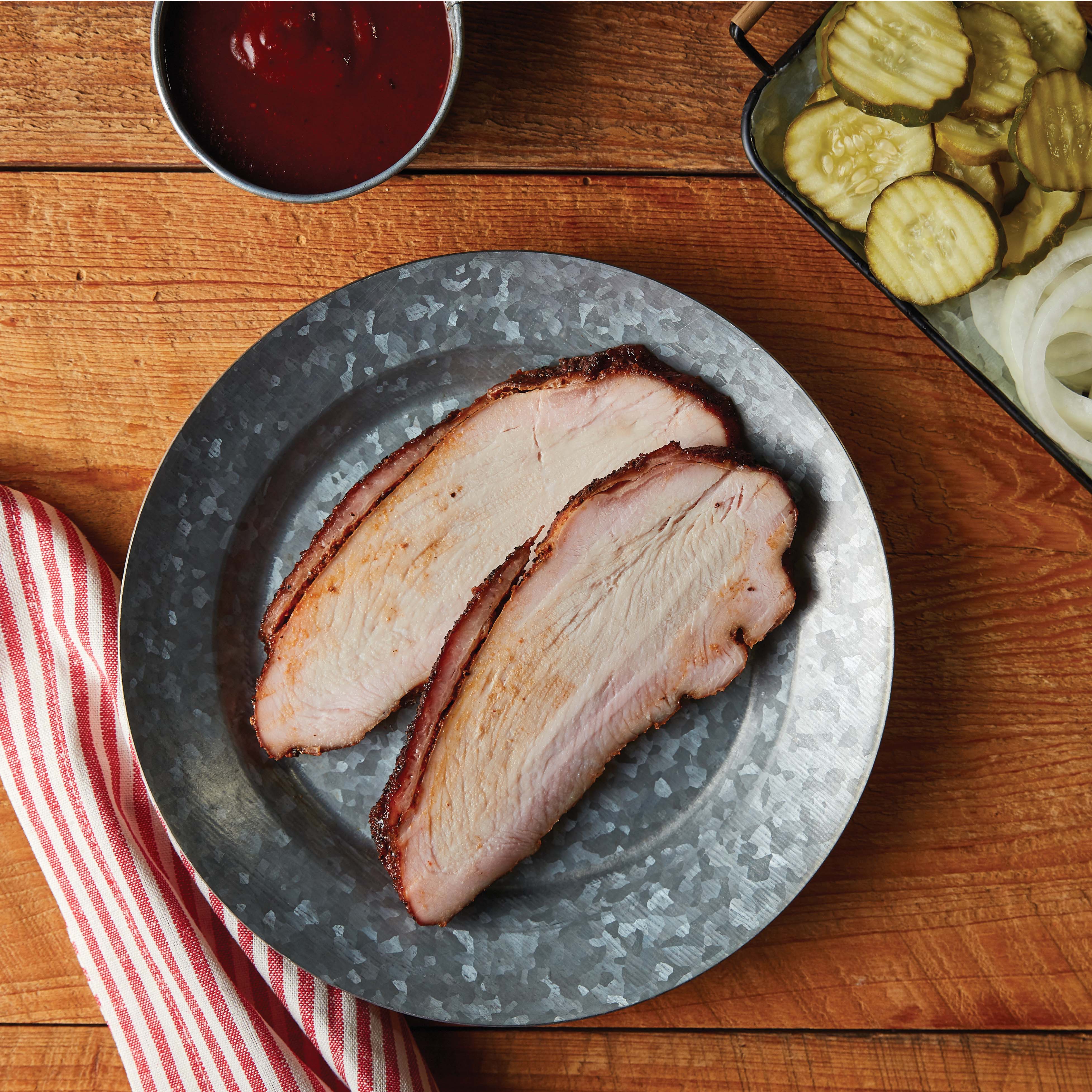 Order Natural Smoked Turkey Breast food online from True Texas BBQ store, Magnolia on bringmethat.com
