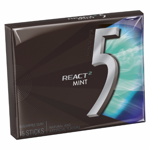 Order 5 React Mint Gum 15 Count food online from 7-Eleven store, Salt Lake City on bringmethat.com