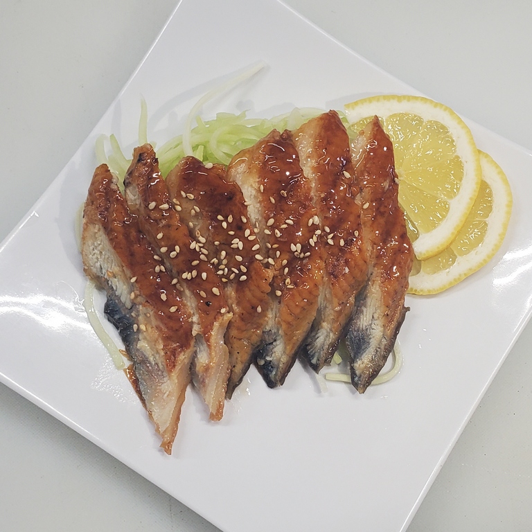 Order Freshwater Eel Sashimi food online from Sushi Loco store, Long Beach on bringmethat.com