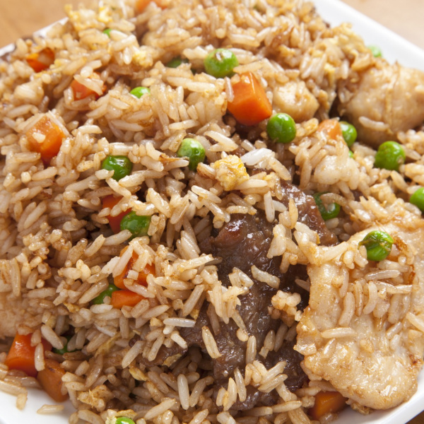 Order 67. House Fried Rice food online from Big Chopsticks store, Costa Mesa on bringmethat.com