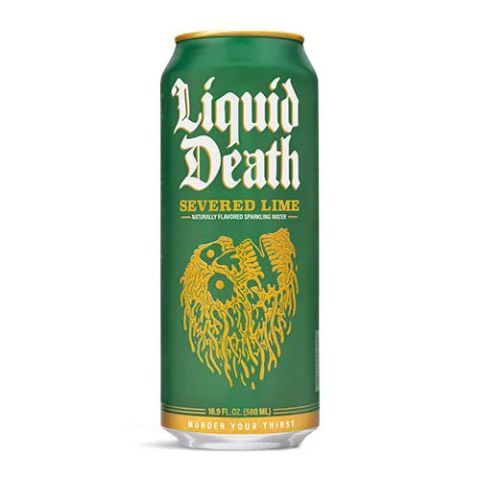 Order Liquid Death Sparkling Lime 16.9oz food online from 7-Eleven store, Chicago on bringmethat.com