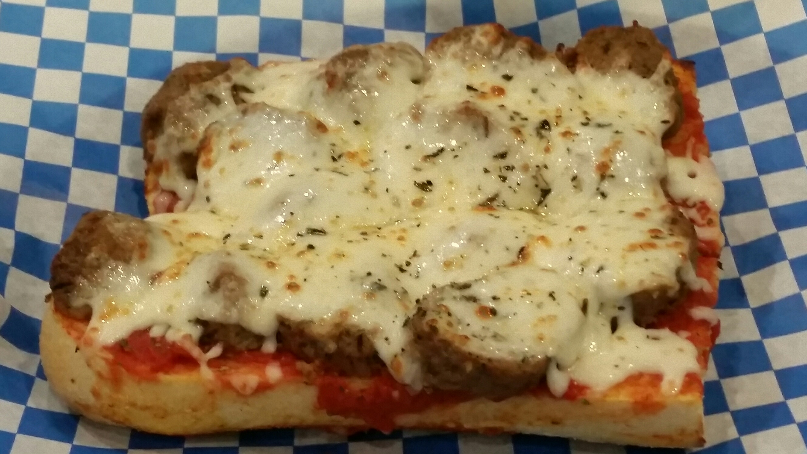 Order Meatball Sandwich food online from Pizanos Pizza store, Reno on bringmethat.com
