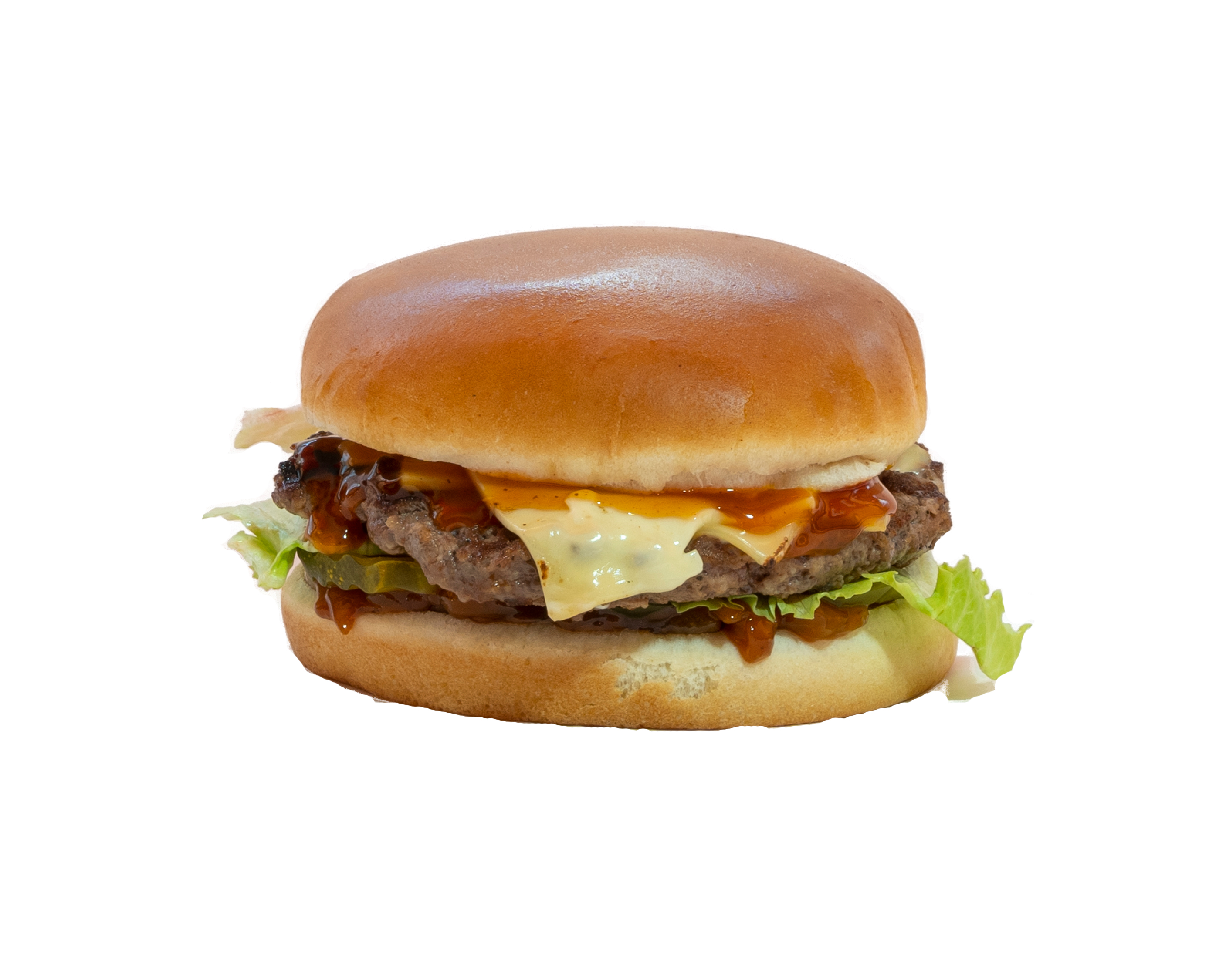 Order 6. American Cheese Burger food online from Yummies store, Allen on bringmethat.com