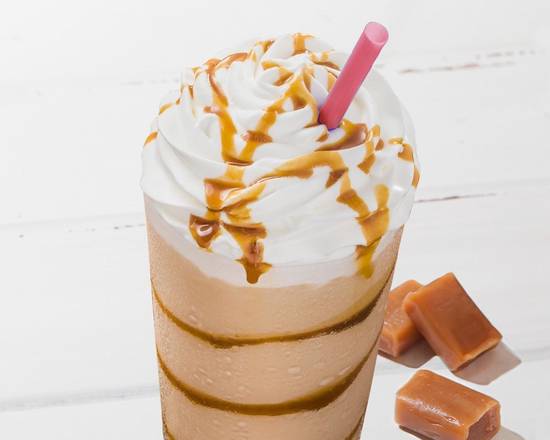 Order Toffee Caramel Frappuccino food online from Mucca Dairy store, Los Angeles on bringmethat.com