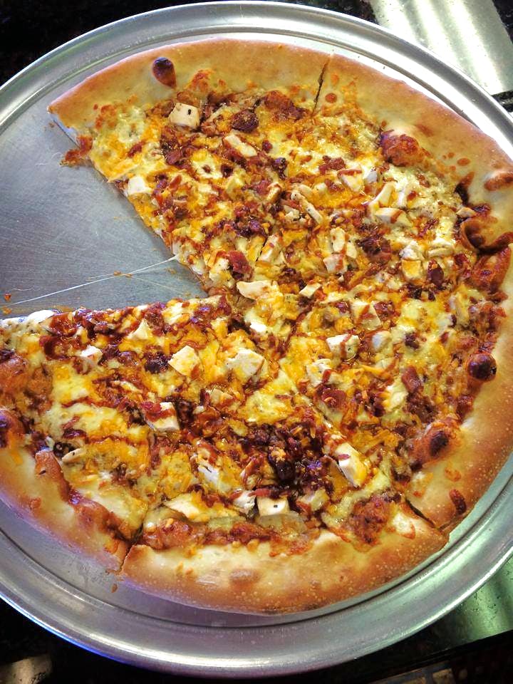 Order BBQ Chicken Pizza - Pizza food online from Gaetanos 73 Inc store, West Berlin on bringmethat.com