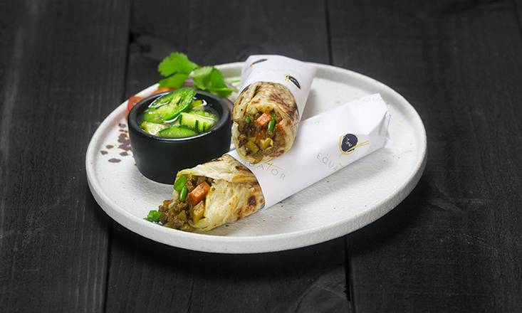 Order Spicy Beef Paratha food online from Cafe Equator store, Metairie on bringmethat.com