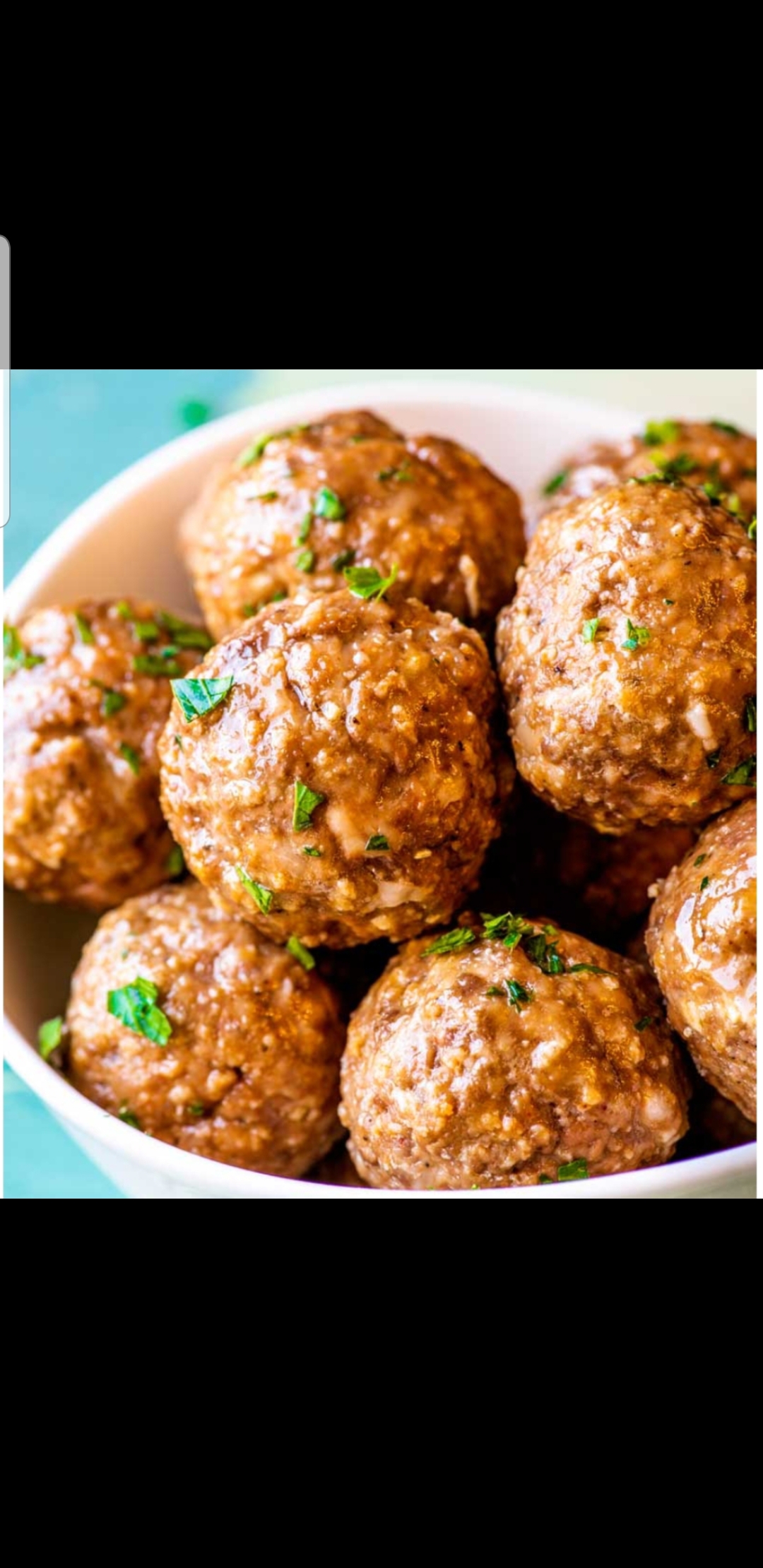 Order MEATBALL (4 pieces) Marinated sauce on side or your favorite dressing. food online from Bedford gourmet food store, Brooklyn on bringmethat.com