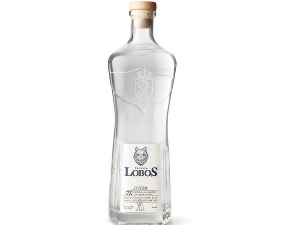 Order Lobos  Joven Tequila 750ml food online from Rocky Liquor store, Claremont on bringmethat.com