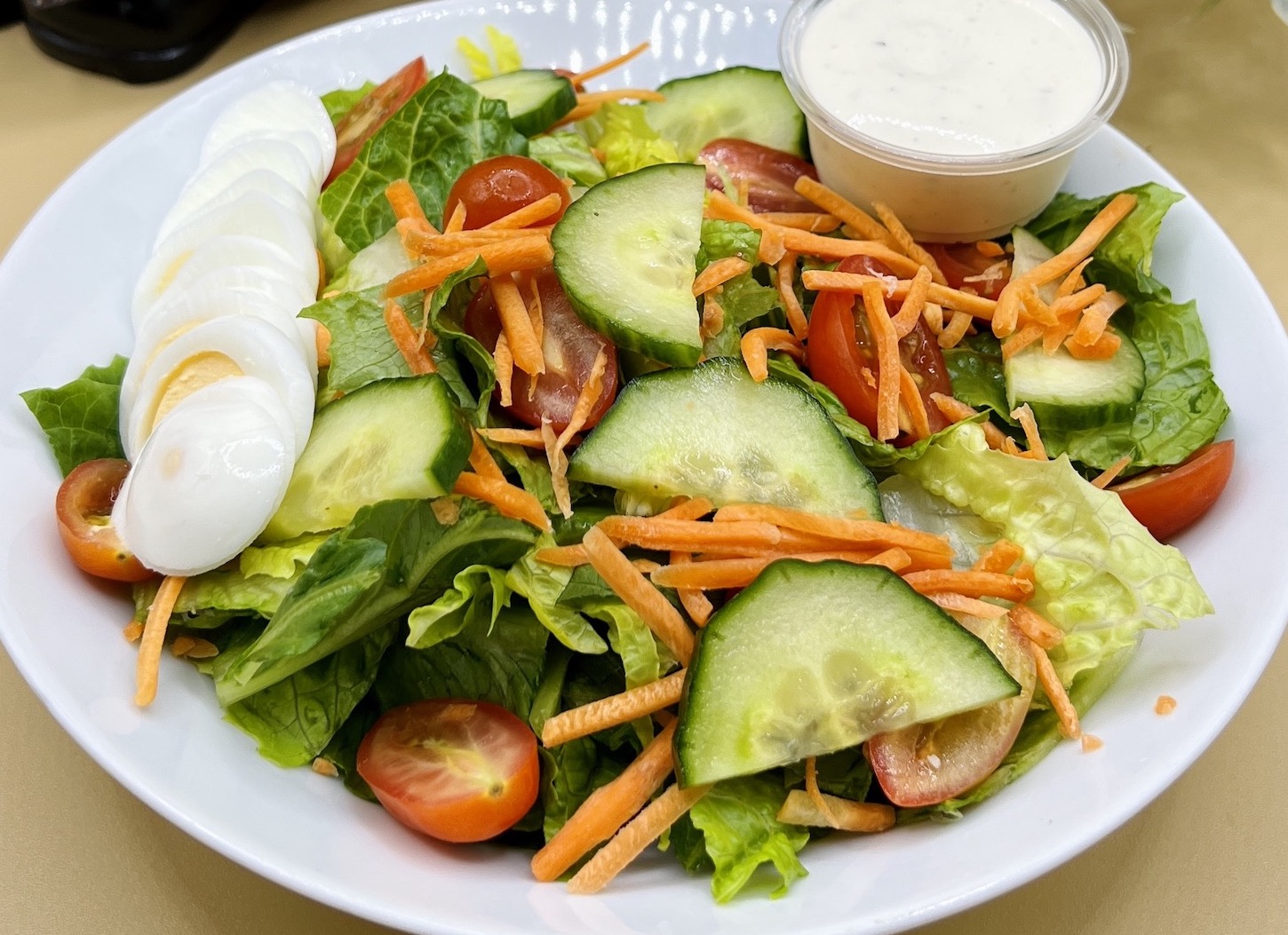 Order Garden Salad food online from Spreadz store, Santa Clara on bringmethat.com