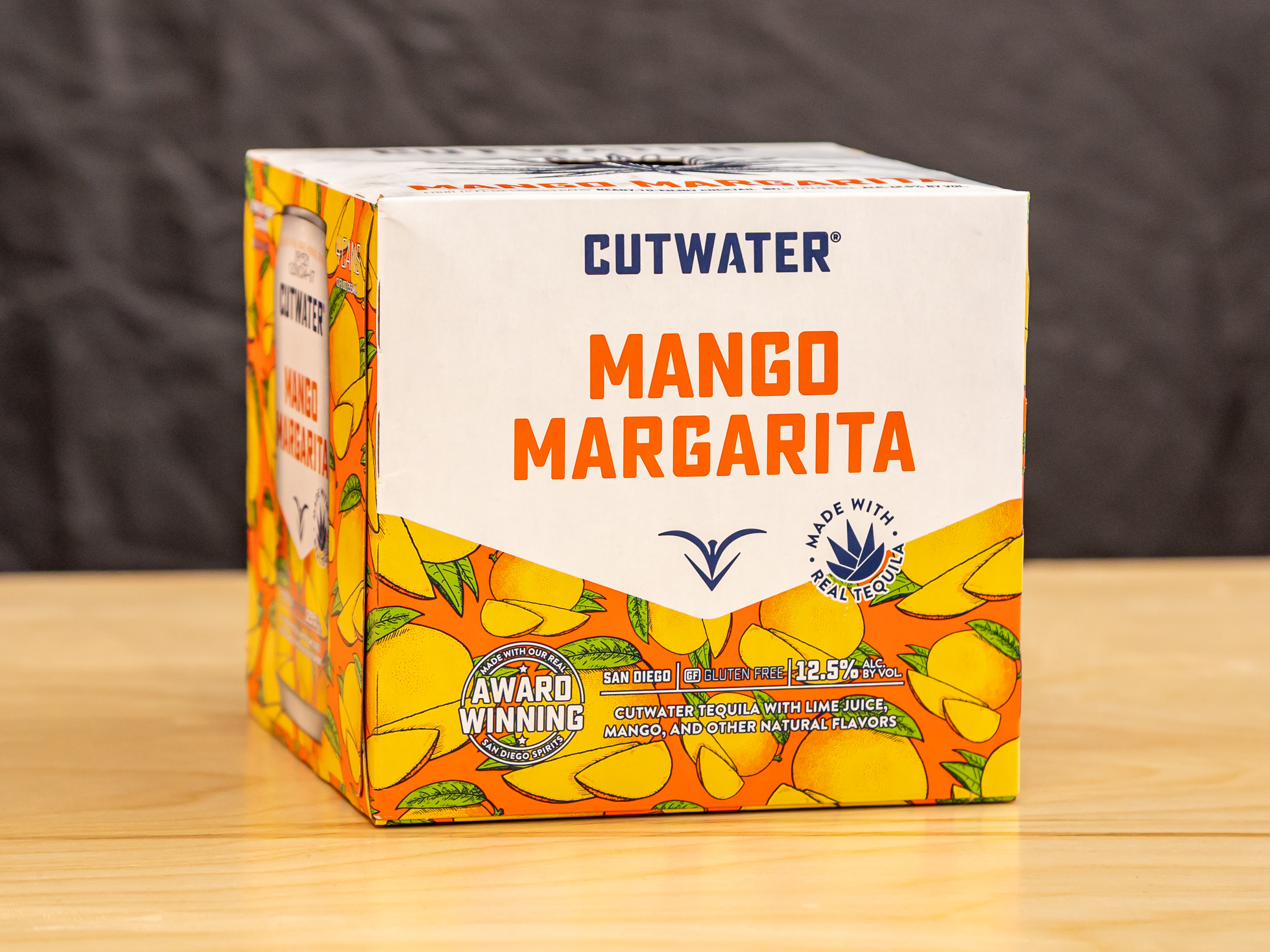 Order Cutwater Mango Margarita 4 Pack  food online from Glenrose Liquor store, Glendale on bringmethat.com