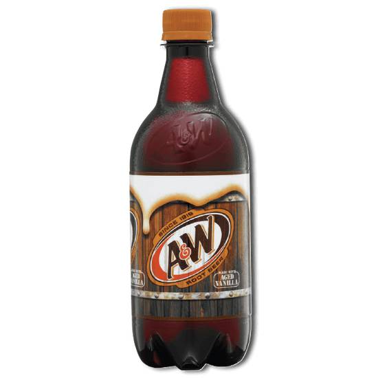 Order A&W Root Beer 20 fl oz food online from Casey's General Store store, Omaha on bringmethat.com