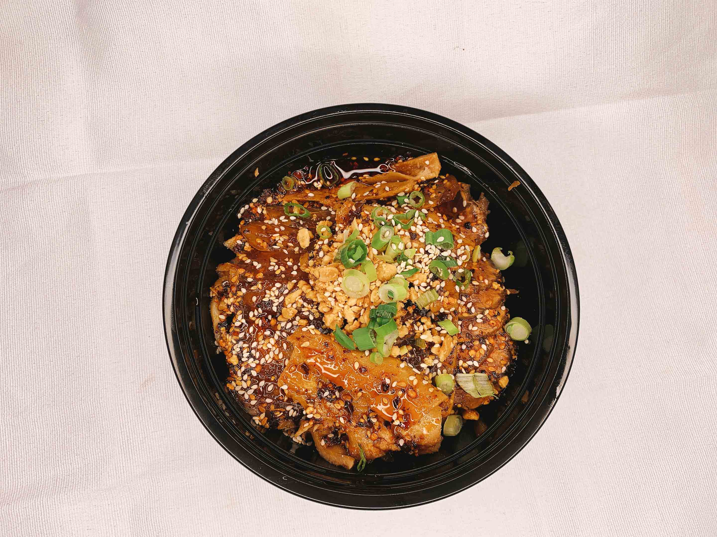 Order Beef Brisket and Tripe with Chili Sauce 夫妻肺片 food online from Royal Pot store, East Lansing on bringmethat.com