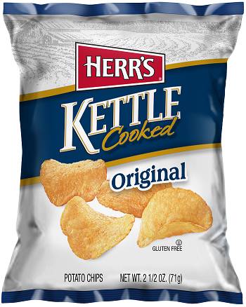 Order Herrs Kettle Chips 2.625oz food online from Quickchek store, Hackettstown on bringmethat.com