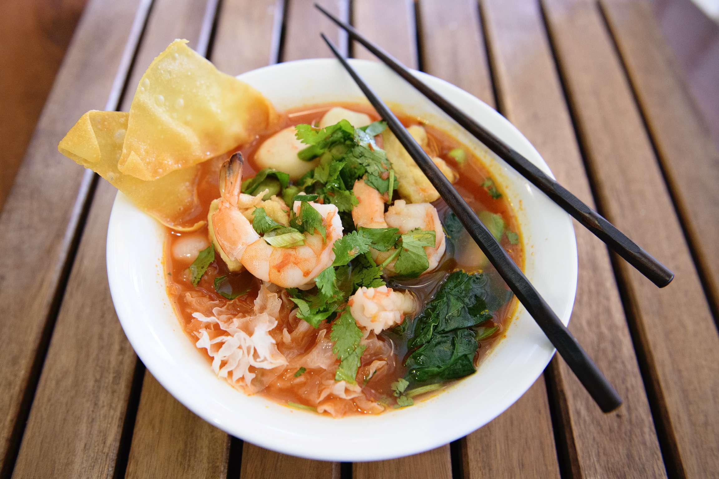 Order Spicy and Sour Seafood Noodle * food online from Urban Thai Restaurant store, Arlington on bringmethat.com