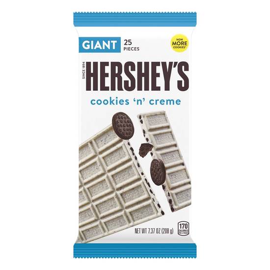 Order Hershey's Cookies 'n' Creme Giant Candy, 25 CT food online from Cvs store, MONTEZUMA on bringmethat.com