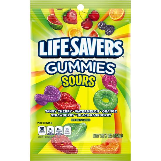 Order Life Savers Sours Chewing Gummies Candy food online from Exxon Food Mart store, Port Huron on bringmethat.com