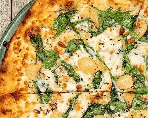 Order Spinach & Garlic food online from Spin! Neapolitan Pizza store, Overland Park on bringmethat.com