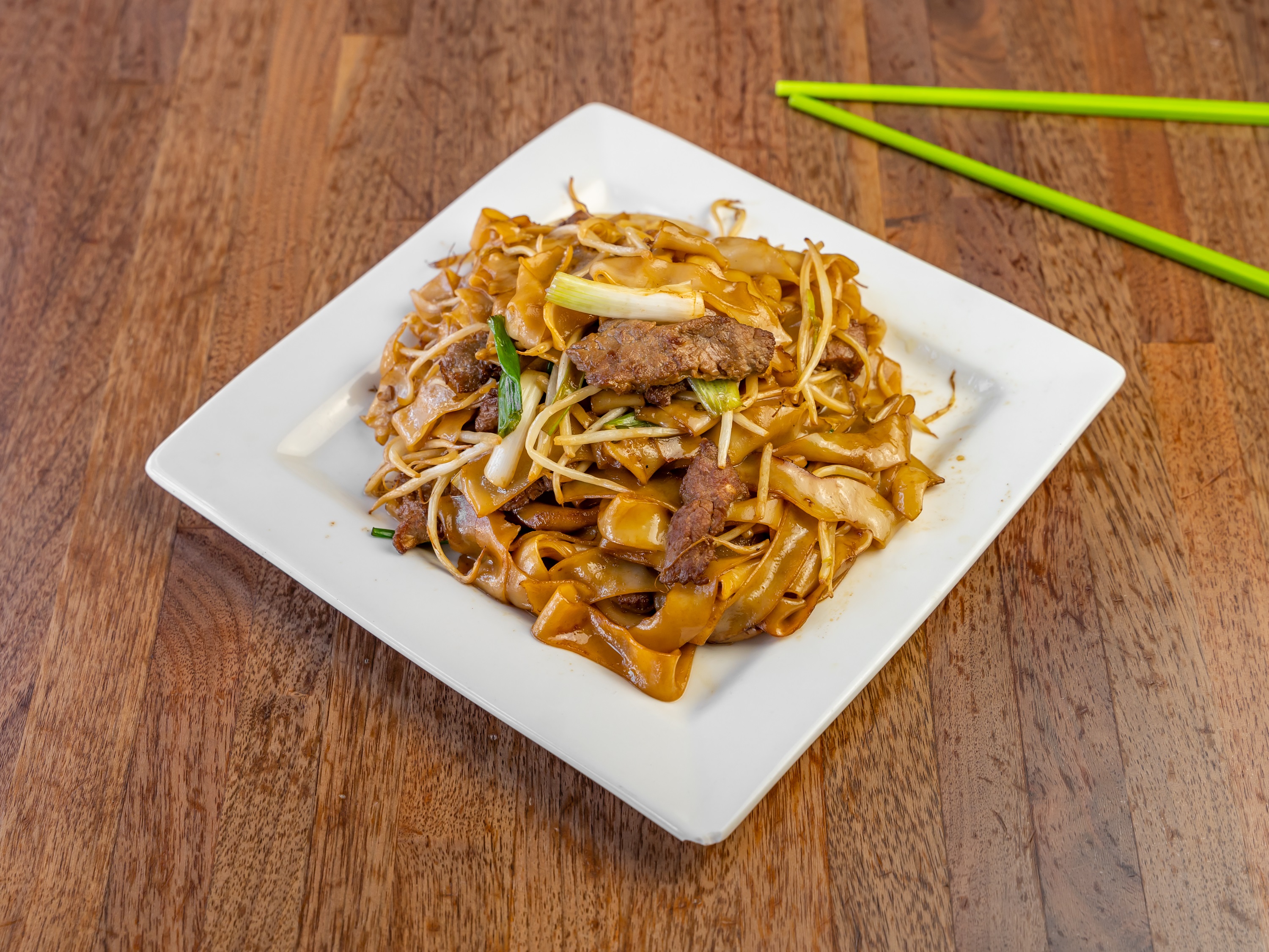 Order Beef Chow Fun  food online from Jo Jo's Cafe store, San Francisco on bringmethat.com