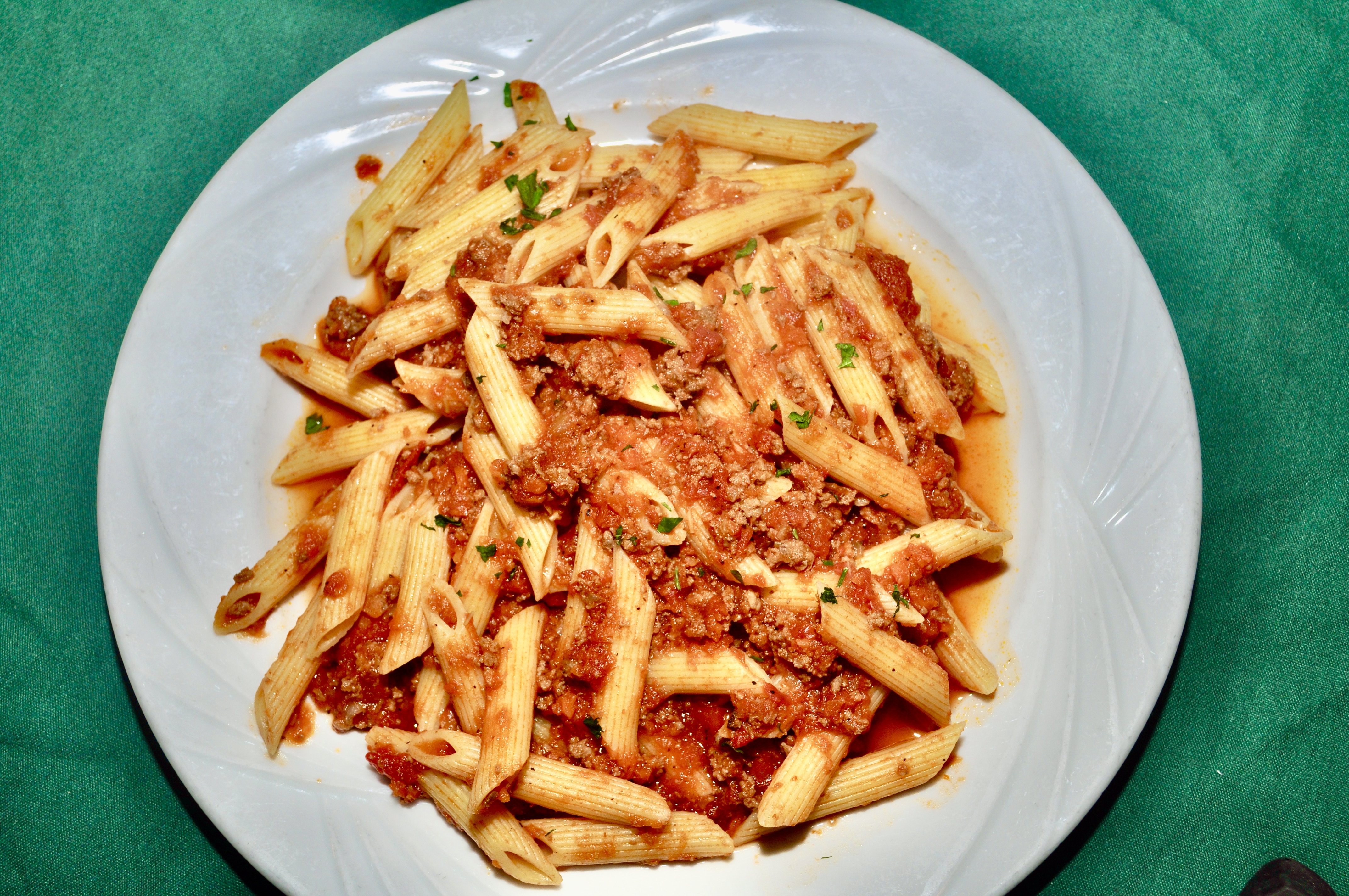 Order Pasta alla Bolognese food online from Illianos Grill store, Norwich on bringmethat.com
