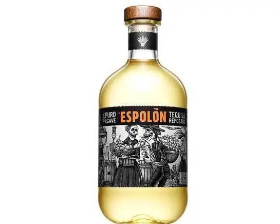Order Espolon Reposado, 1L tequila (40.0% ABV) food online from Bushwick store, Brooklyn on bringmethat.com