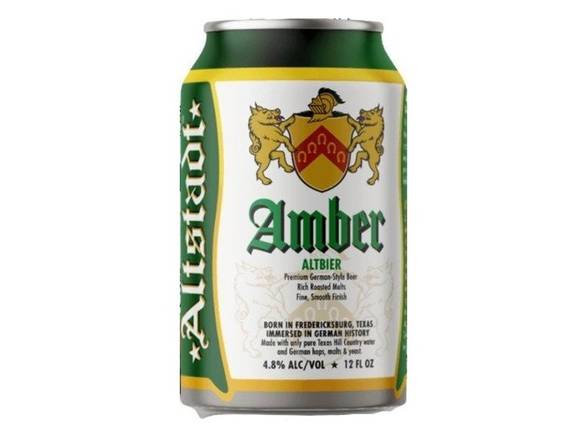 Order Altstadt Amber Altbier - 6x 12oz Cans food online from Goody Goody Liquor store, Dallas on bringmethat.com