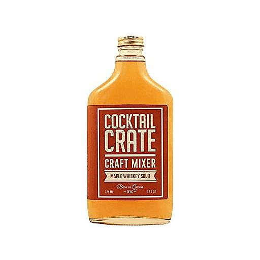 Order Cocktail Crate Maple Whiskey Sour Mix (12.7 OZ) 118969 food online from BevMo! store, Milpitas on bringmethat.com