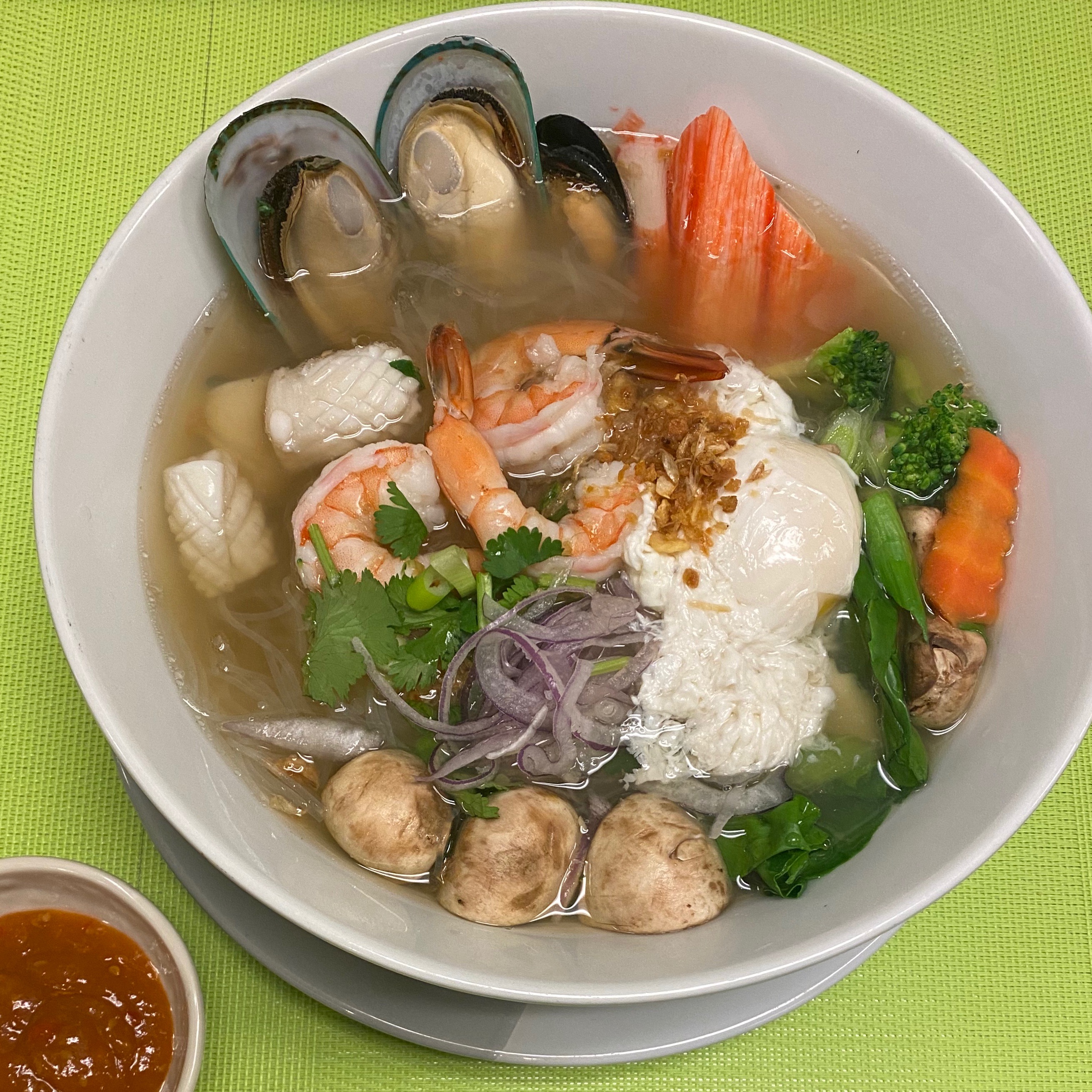 Order Sukiyaki Seafood food online from Yummy Pho Bac store, Mt. Juliet on bringmethat.com