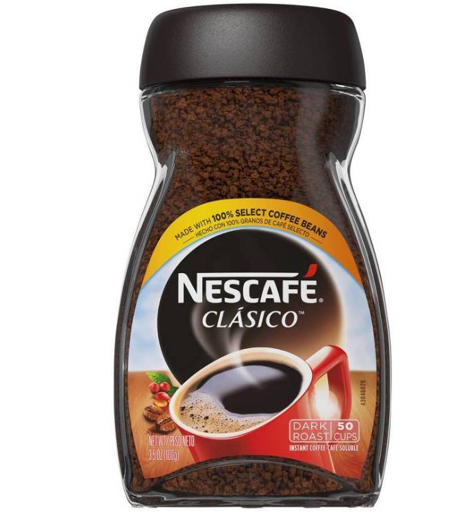 Order Nescafe Clasico Dark Roast Instant Coffee Jar food online from Windy City Liquor Market store, El Cajon on bringmethat.com