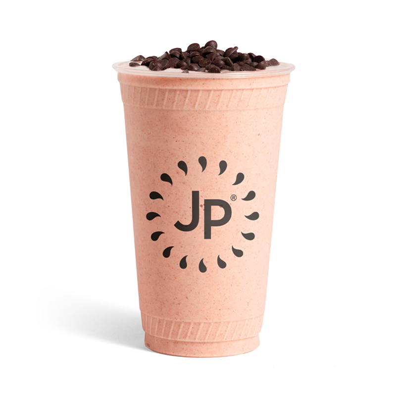 Order Chocolate Dipped Strawberry Protein Smoothie food online from Juice Press store, Bridgehampton on bringmethat.com