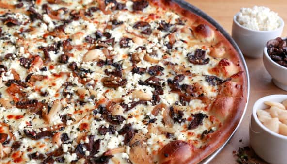 Order GF Mushroom & Garlic Pie food online from Pies & Pints store, Charleston on bringmethat.com