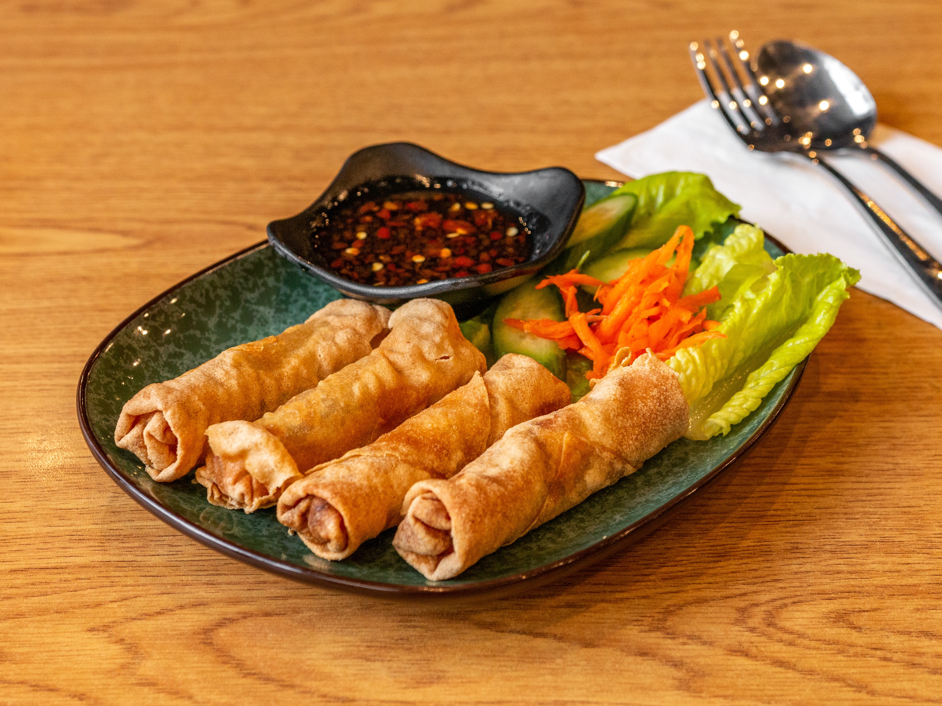 Order 4 Pieces Egg Rolls food online from Pho store, Lake Forest on bringmethat.com