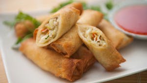Order Crispy Spring Roll (4) food online from Asian thai 2 go store, Dallas on bringmethat.com